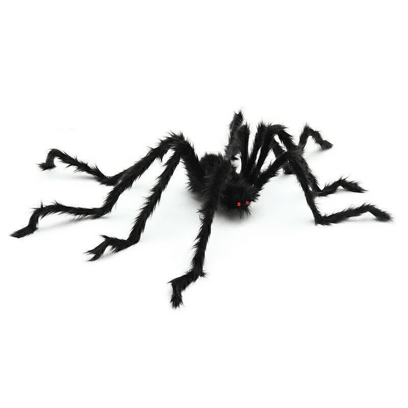 Halloween 200cm Riesen Spinne Tarantula Plüsch Dekoration