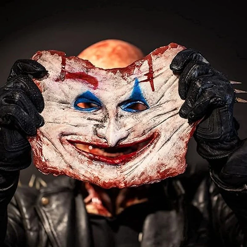 Halloween Maske Horror Clown Zombie Doppelschicht Cosplay