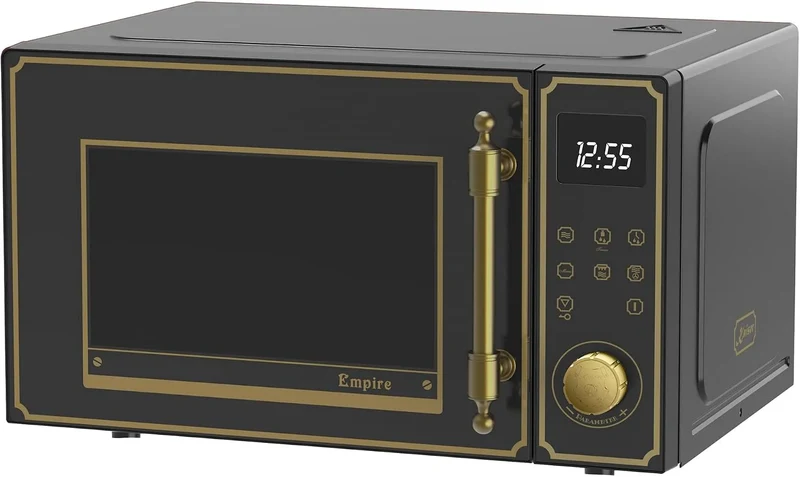 Mikrowelle, Schwarz, Kaiser Empire M 2530 Em Retro Mikrowelle in Schwarz