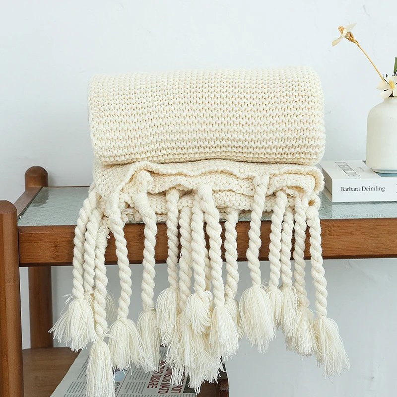 Heimdekoration Strickwurfdecke