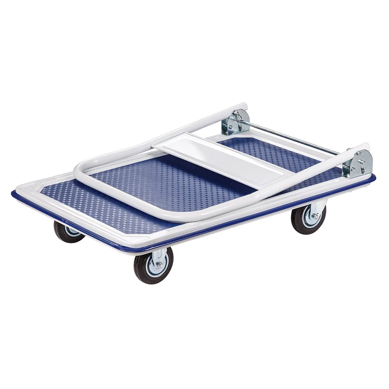 Transportwagen Plattformwagen Rollwagen Servierwagen Wagen Vollgummi Klappbar 300kg