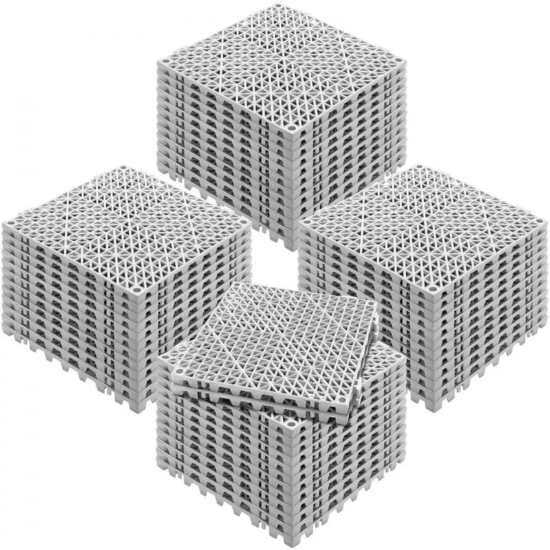 50x Bodenfliesen 30x30cm PVC Garagenboden Bodenbelag Fliesen Boden