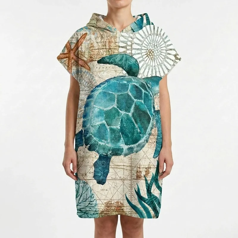 Strandponcho Mit Kapuze - CoastCape
