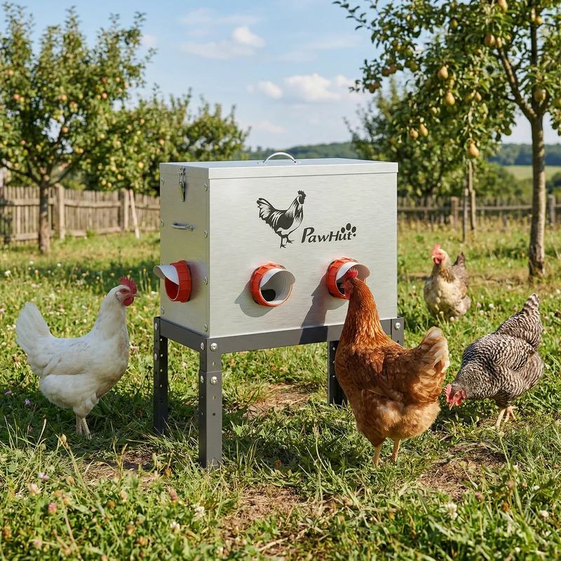 Futterautomat Hühnerfutter Automat Futtermaschine Geflügel Hühner 18kg