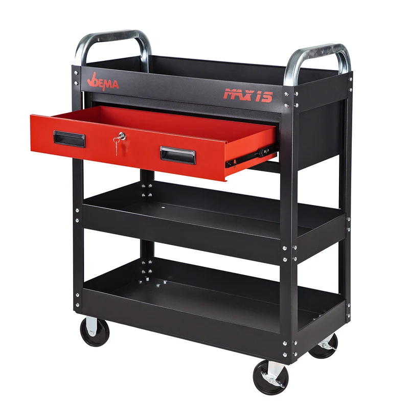 Servicewagen Rollwagen Werkstattwagen Wagen Servierwagen Schublade 150kg