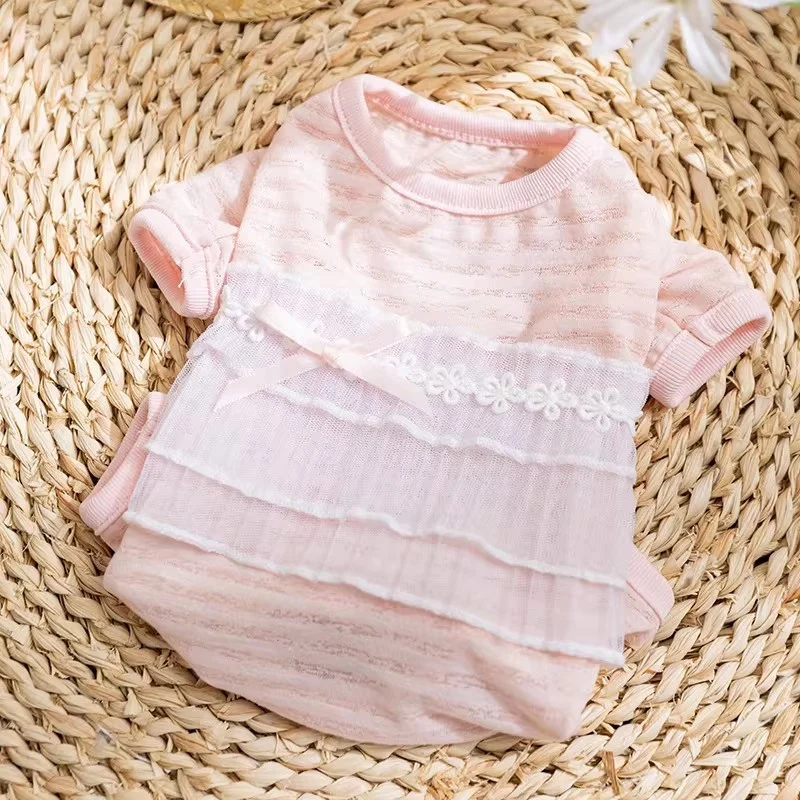 Haustier-Bauchschutz-Shirt, atmungsaktiv, Frühling und Sommer