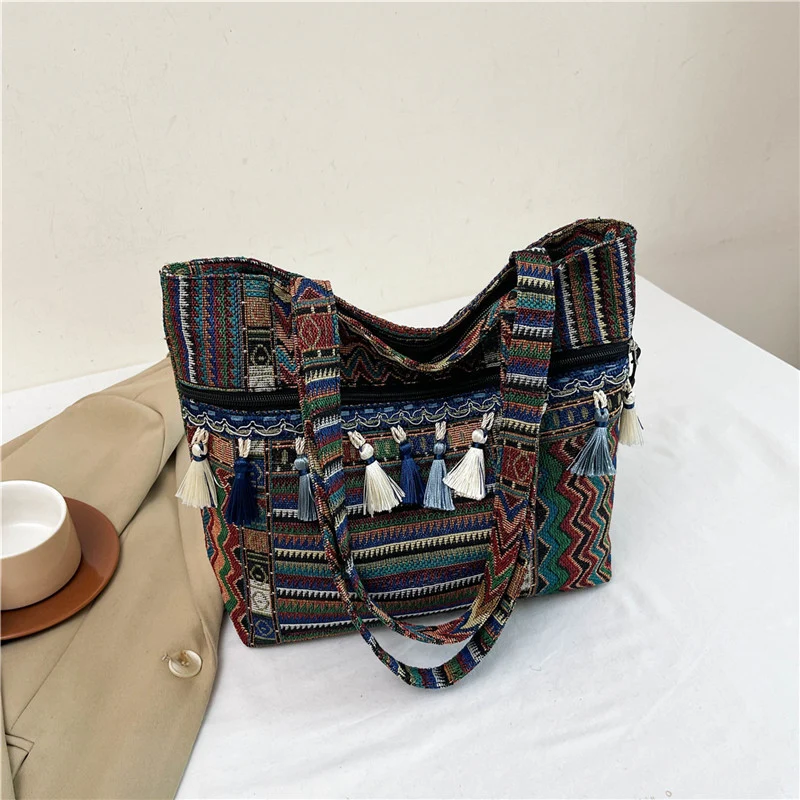 Künstlerische geometrische Drucktasche