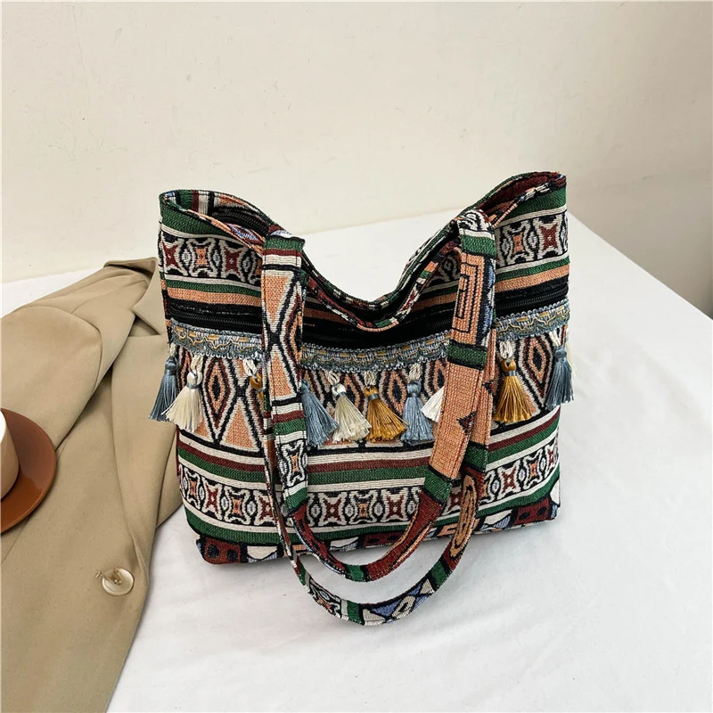 Künstlerische geometrische Drucktasche