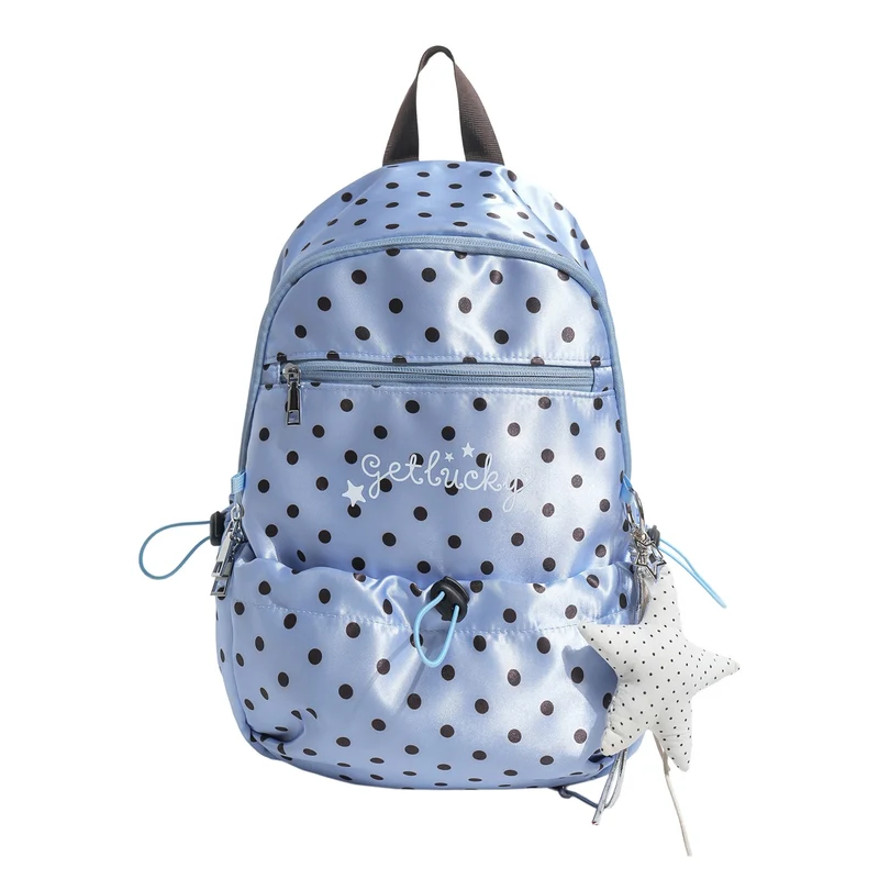 Leichte Rucksack mit Punkten Muster Karnz