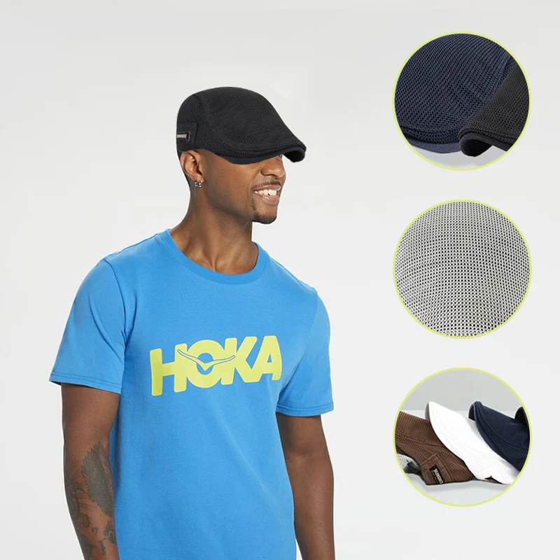 Skanto | Sommer-Mesh-Sonnenhut für Herren