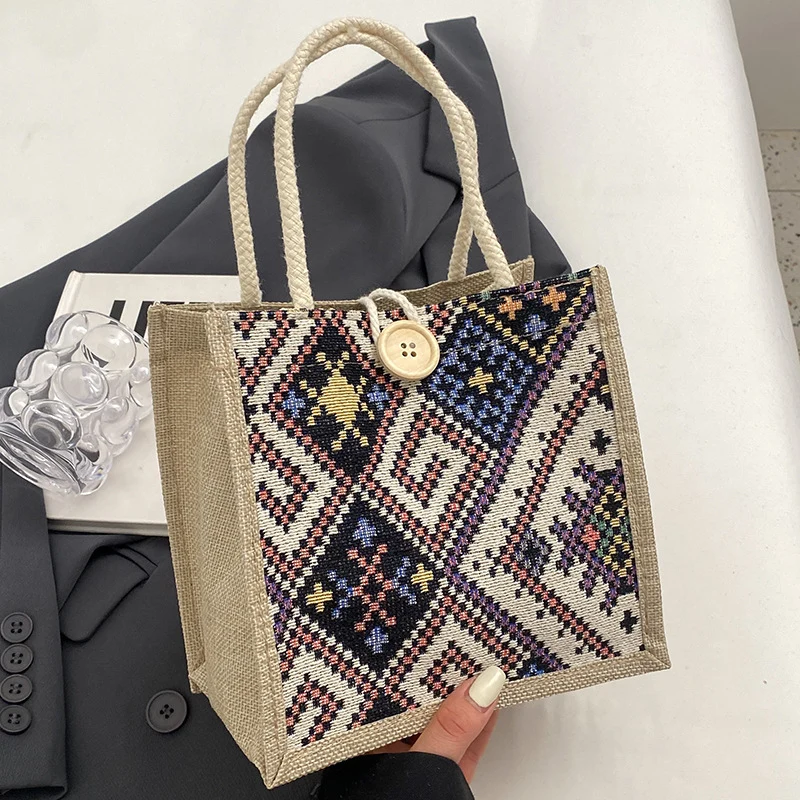 Artisan Textile Mini Tragetasche