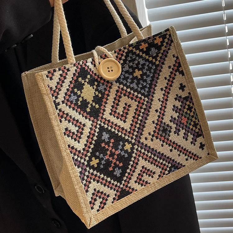 Artisan Textile Mini Tragetasche