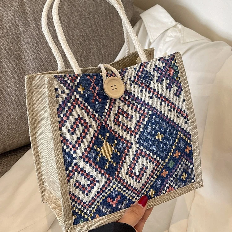 Artisan Textile Mini Tragetasche