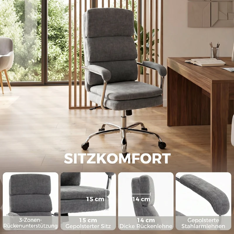 Bürostuhl Stuhl Sessel Bürosessel Arbeitszimmer Schreibtischstuhl