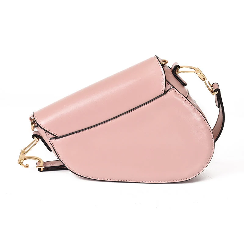 Skanto | Luxuriöse Damen-Umhängetasche - Exklusives PU - Leder-Satteltasche
