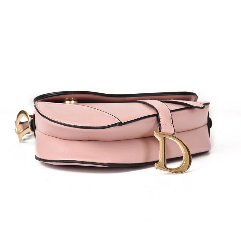 Skanto | Luxuriöse Damen-Umhängetasche - Exklusives PU - Leder-Satteltasche