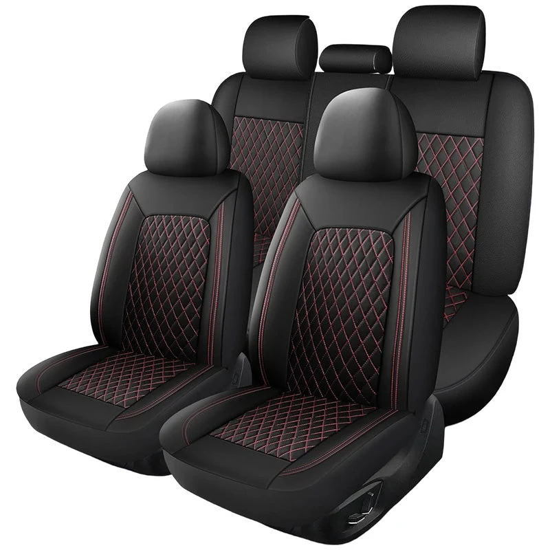 Universelles Autositzbezug-Set aus PU-Leder