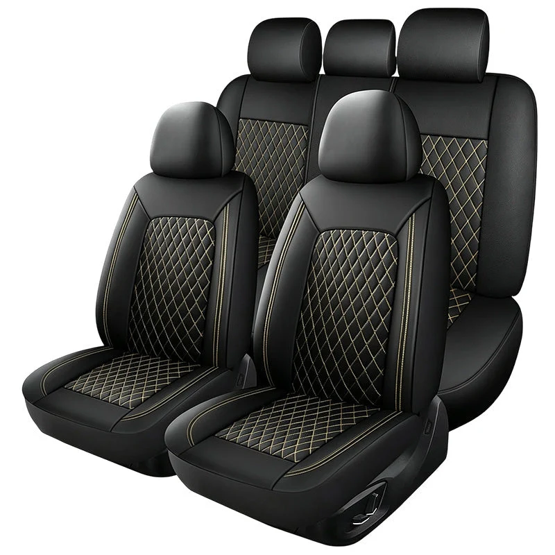 Universelles Autositzbezug-Set aus PU-Leder