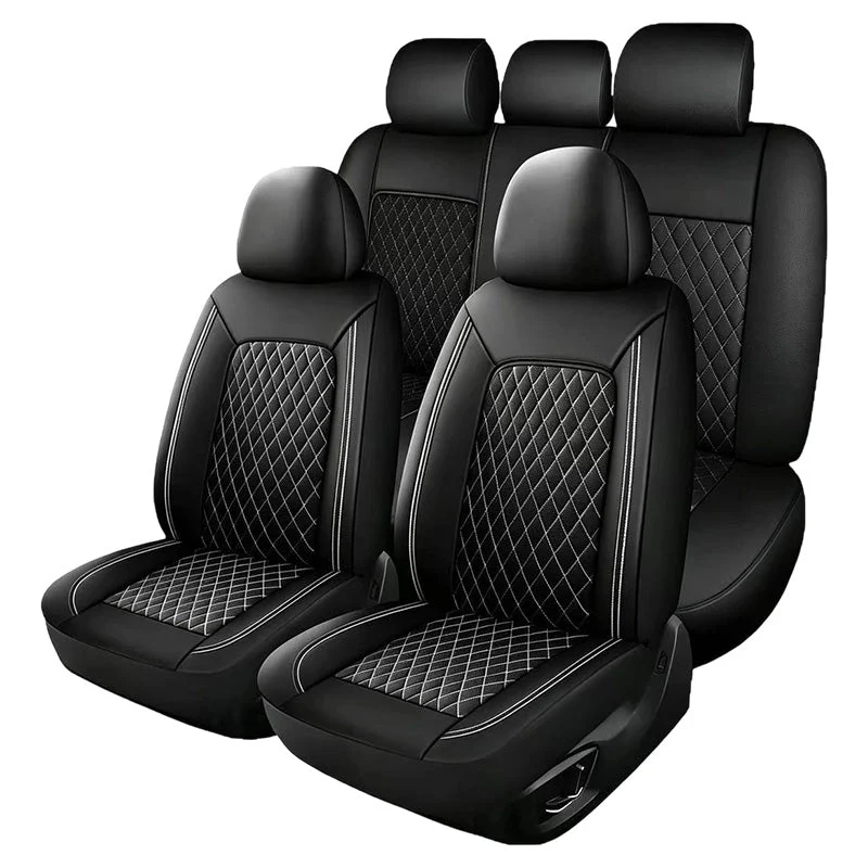 Universelles Autositzbezug-Set aus PU-Leder