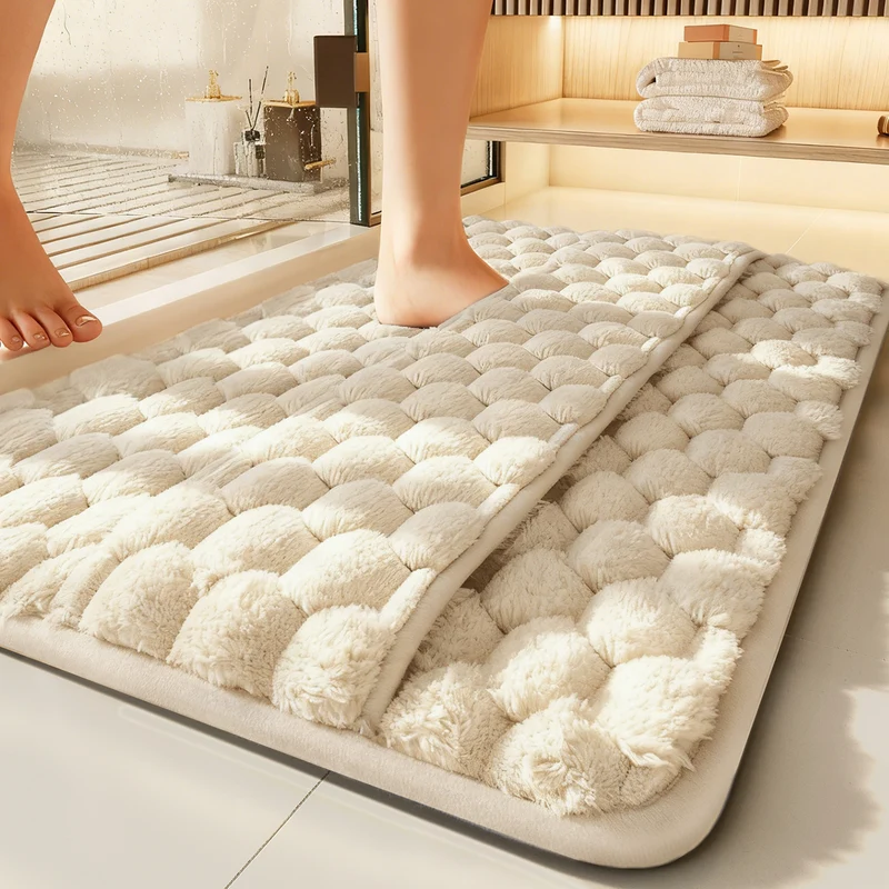 Plüsch-Badewannenmatte