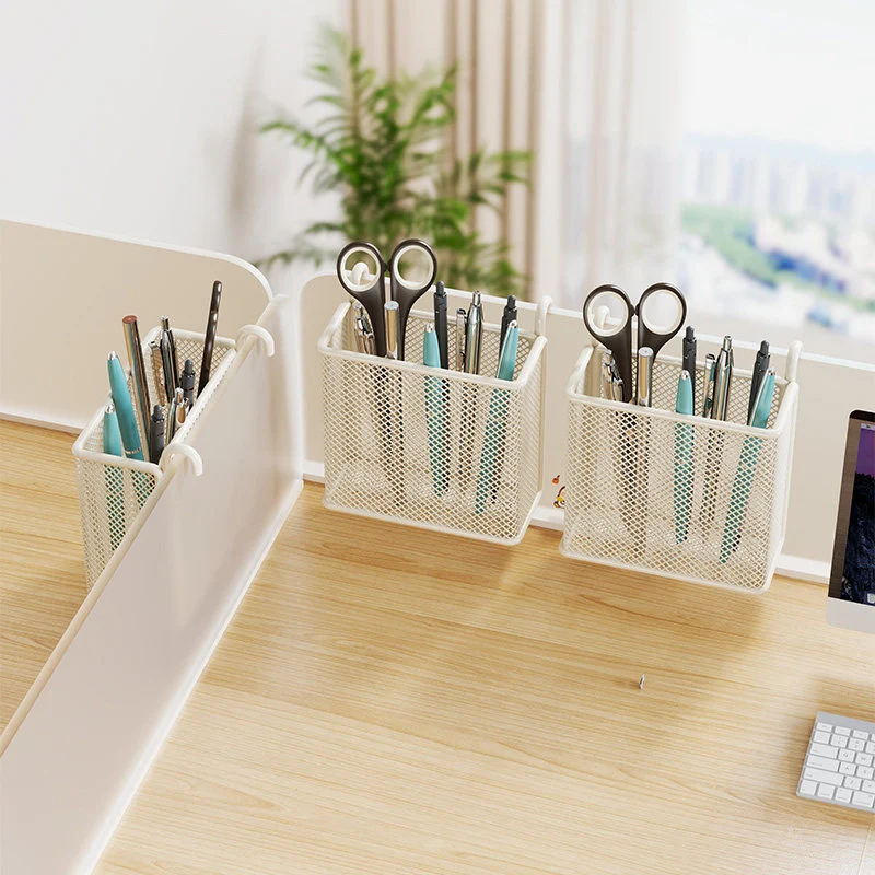Hängender Mesh-Schreibtisch Stift- und Schreibwaren Caddy Organizer