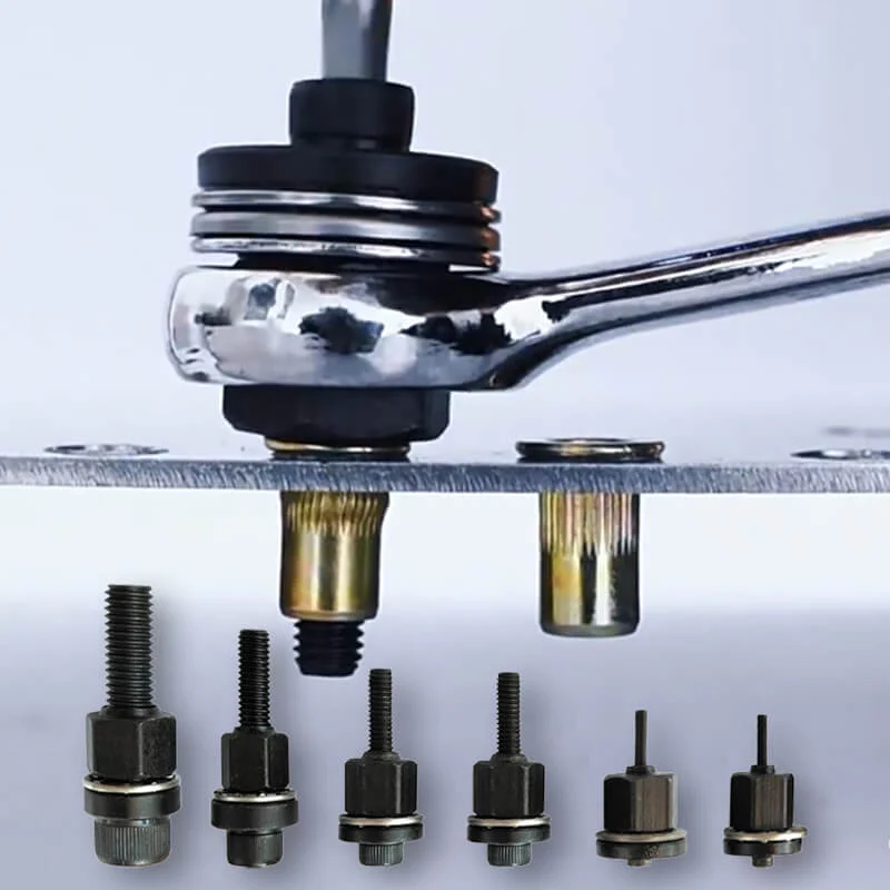 ⚙️ Nietgerätekopf und Gewindeeinsatz-Schutzkappe – Präzisionsbauteile für die Fügetechnik
