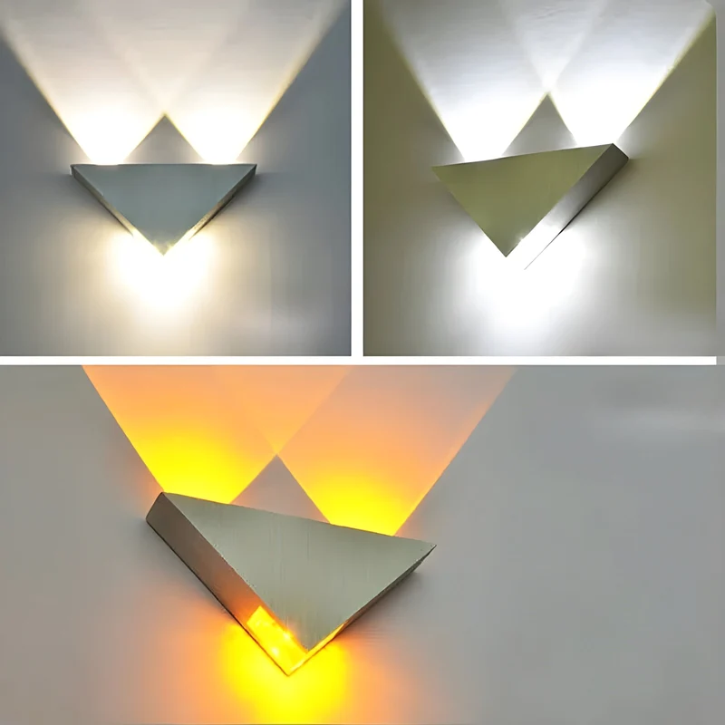 Skanto | Light - Moderne Dreieck-Wandleuchte LED-Wandlampe