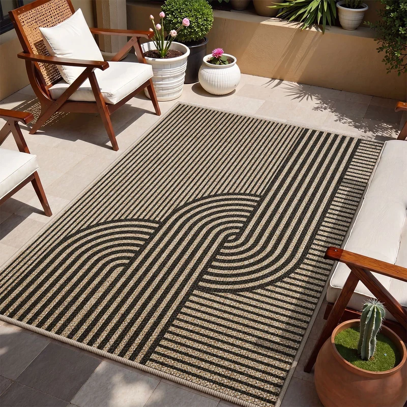 Outdoor Dekorativer Bereich Teppich