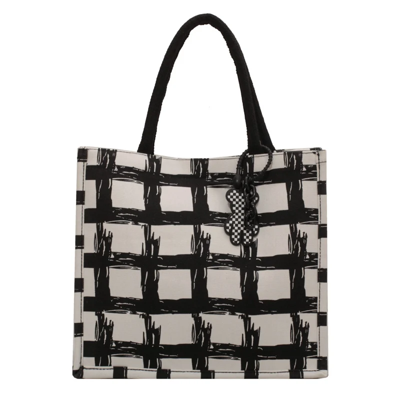 Stylische Canvas-Shopper Tasche