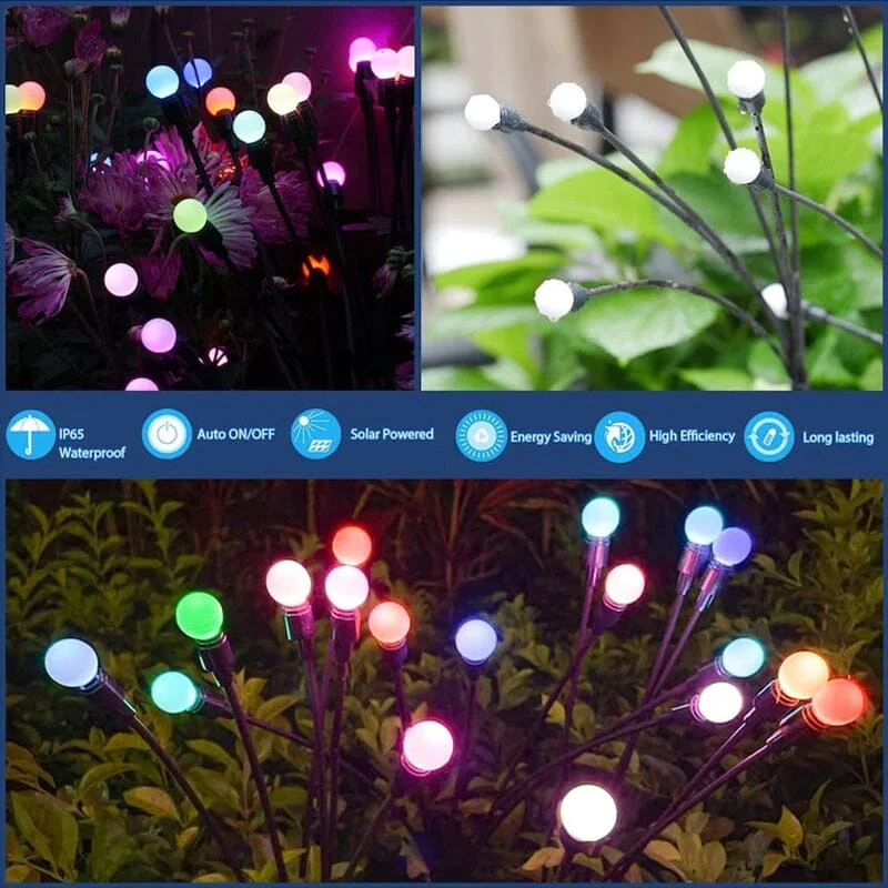 Skanto | Solar-Glühwürmchen-Gartenleuchten