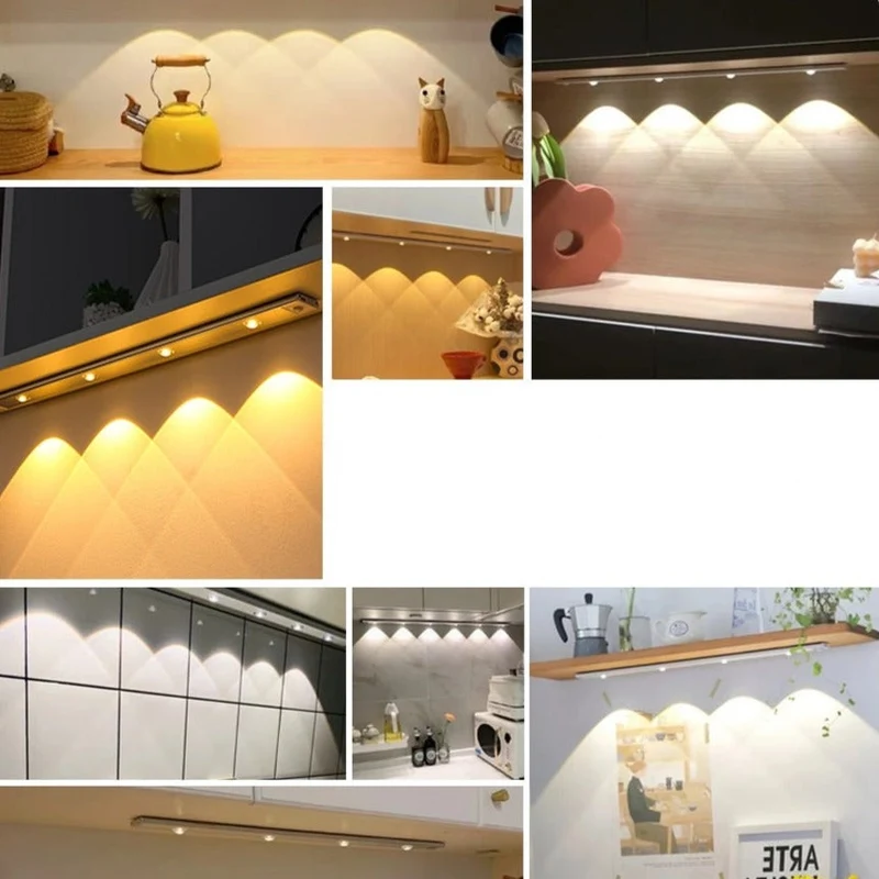 Skanto | Royelux Wiederaufladbare LED-Küchenleuchte - Bewegungssensor, dimmbar, USB-Ladefunktion