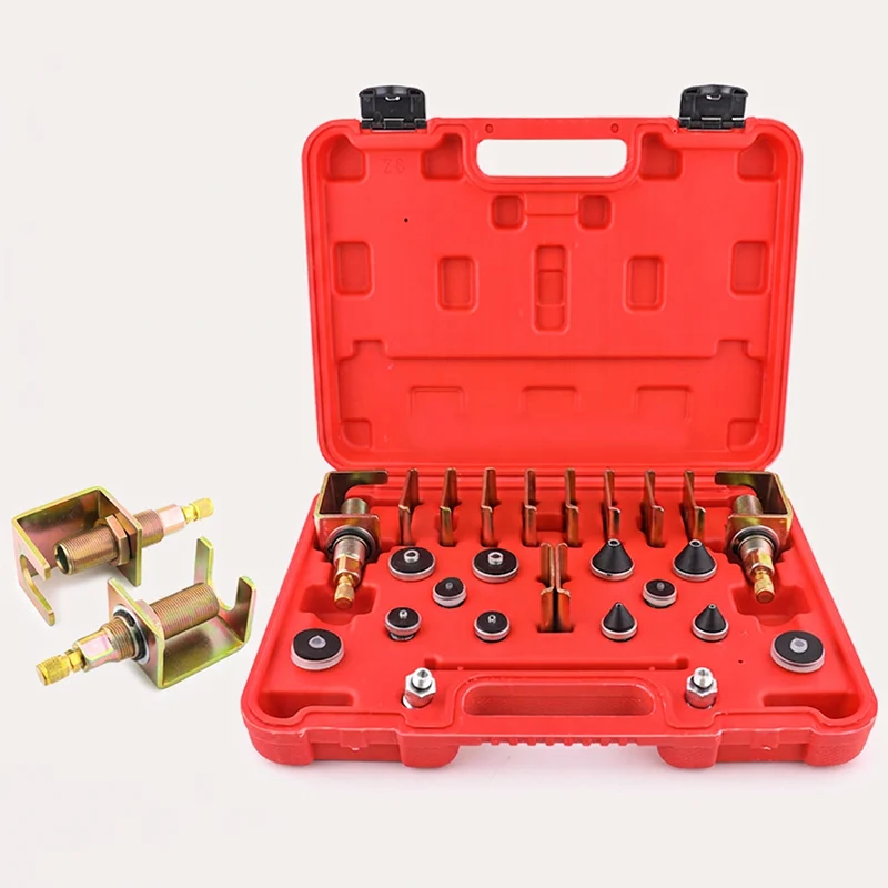 ⚙️ Komplettes A/C-Leckage-Prüfwerkzeug – robuste Kupferadapter, vielseitige Anschlüsse & zuverlässige Abdichtung, ideal für Werkstatt & Selbsthilfe 🛠️🚗