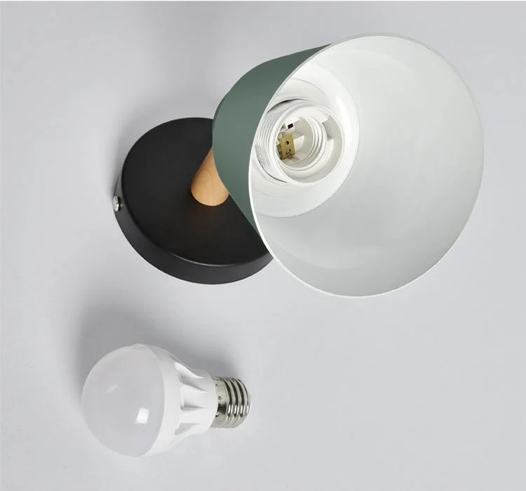Skanto | RoyaleGlow Elegante moderne Holz-Wandlampe - Moderne Wohnraumbeleuchtung