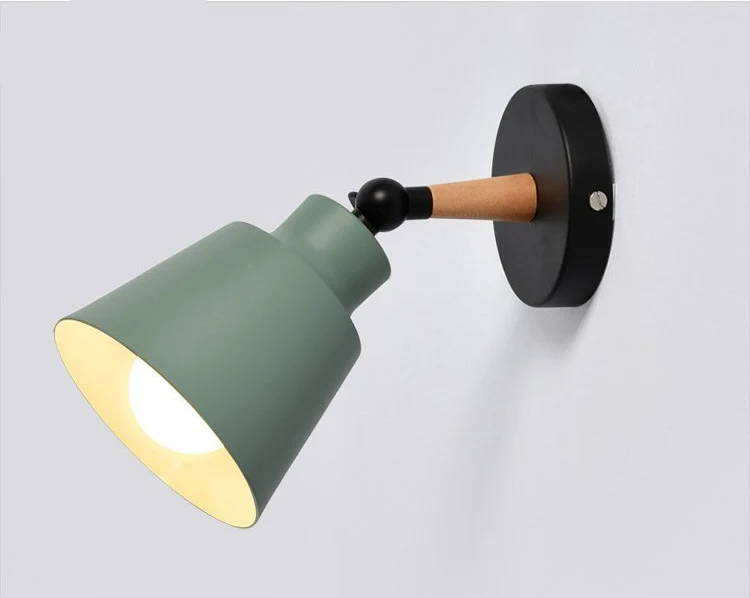 Skanto | RoyaleGlow Elegante moderne Holz-Wandlampe - Moderne Wohnraumbeleuchtung