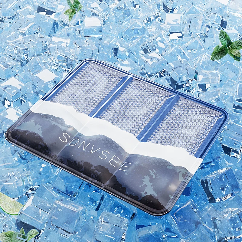 Multifunktionale Küchen Silikon Eiswürfelschale