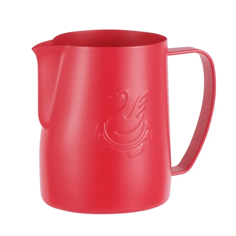 Skanto | 600ml Edelstahl-Kaffeekanne Milchaufschäumer Tasse Sahnebereiter Espresso Latte Art Werkzeug Eleganter Schwan