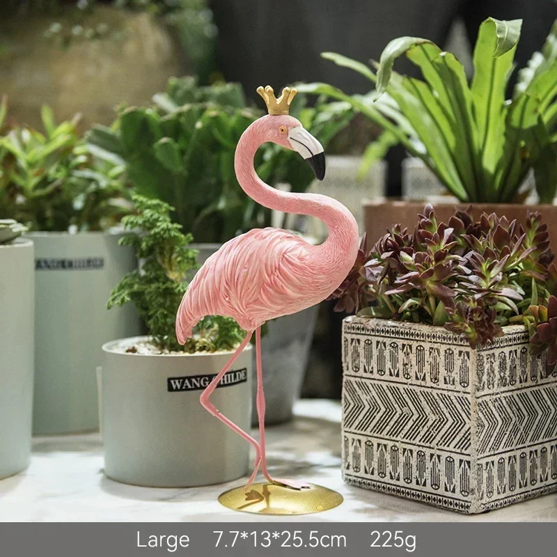 Skanto | Nordische Flamingo-Figur Statue Skulptur Wohnzimmer Büro Hochzeitsfeier Ornamente Heimdekoration Zubehör