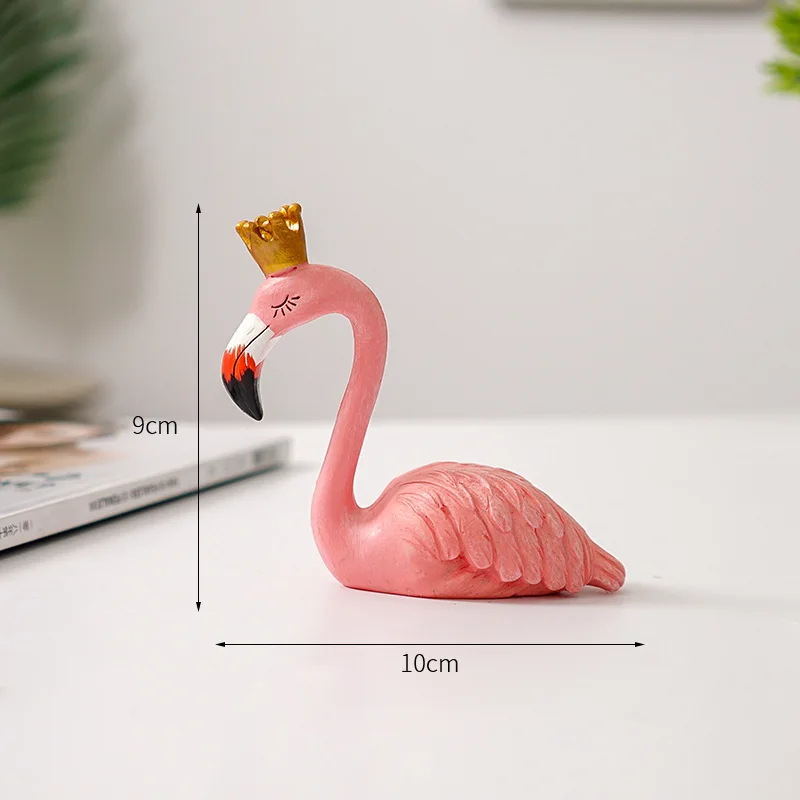 Skanto | Nordische Flamingo-Figur Statue Skulptur Wohnzimmer Büro Hochzeitsfeier Ornamente Heimdekoration Zubehör