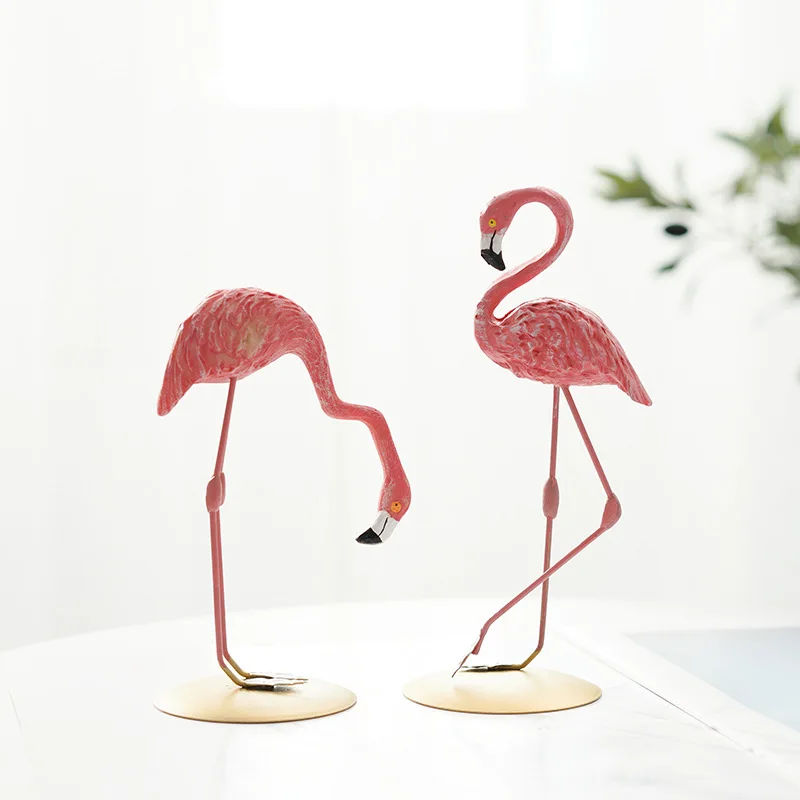 Skanto | Nordische Flamingo-Figur Statue Skulptur Wohnzimmer Büro Hochzeitsfeier Ornamente Heimdekoration Zubehör