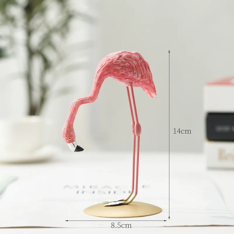 Skanto | Nordische Flamingo-Figur Statue Skulptur Wohnzimmer Büro Hochzeitsfeier Ornamente Heimdekoration Zubehör