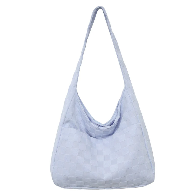 Stylische karos-muster hobo-tasche