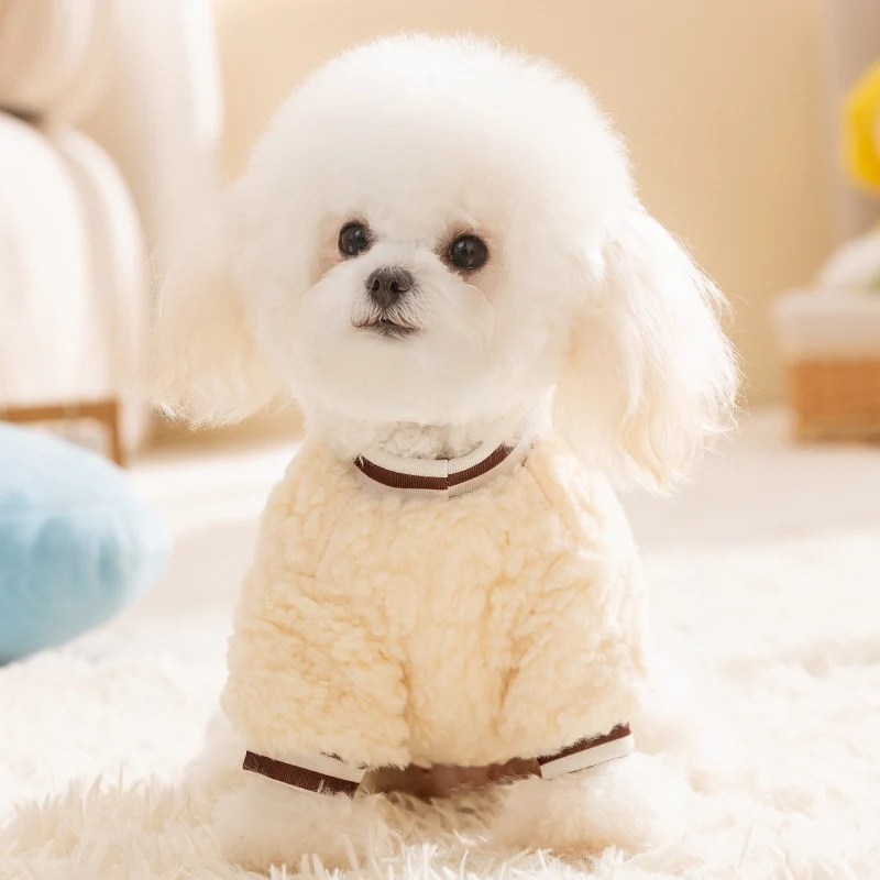 Fleece-Kleidung für Hunde und Katzen, zwei Beine, Winter
