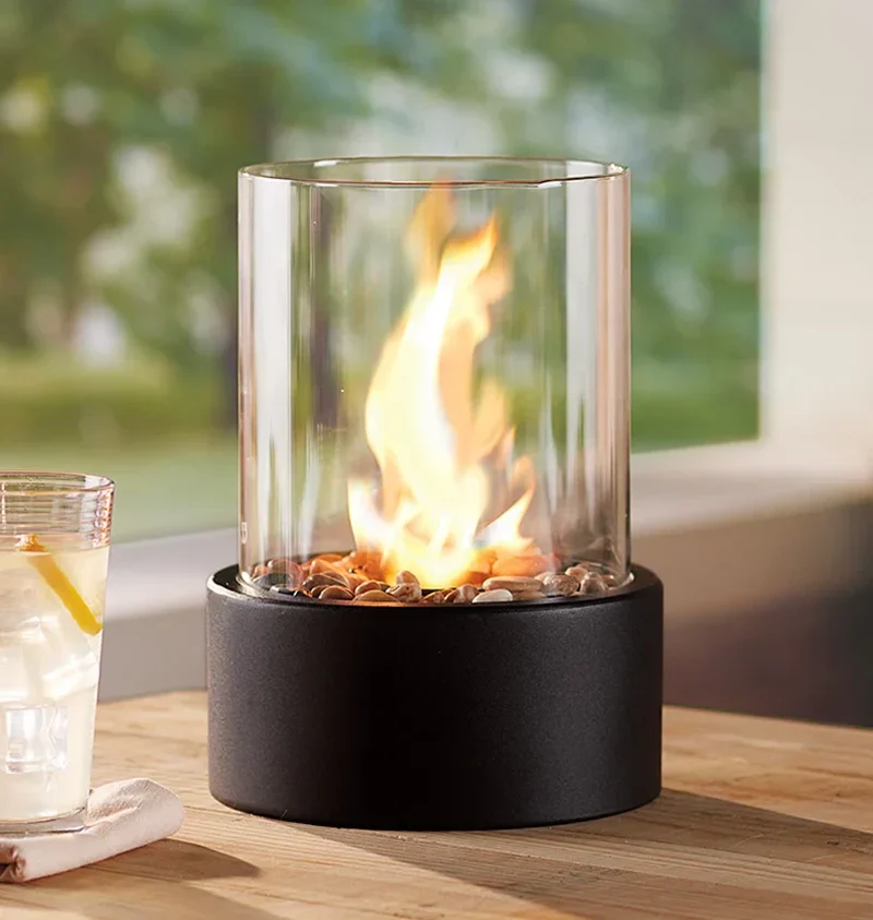 Skanto | TableFlame | Elegante & moderne Tischfeuerlaterne
