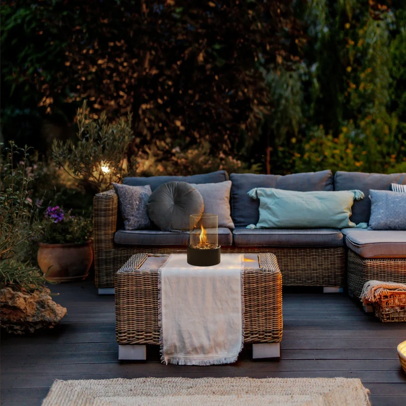 Skanto | TableFlame | Elegante & moderne Tischfeuerlaterne