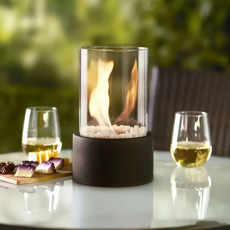 Skanto | TableFlame | Elegante & moderne Tischfeuerlaterne