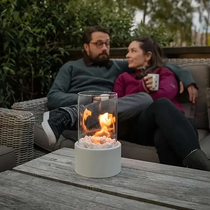 Skanto | TableFlame | Elegante & moderne Tischfeuerlaterne