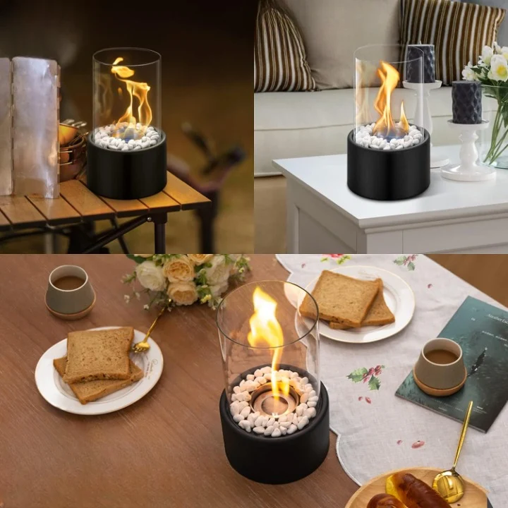 Skanto | TableFlame | Elegante & moderne Tischfeuerlaterne