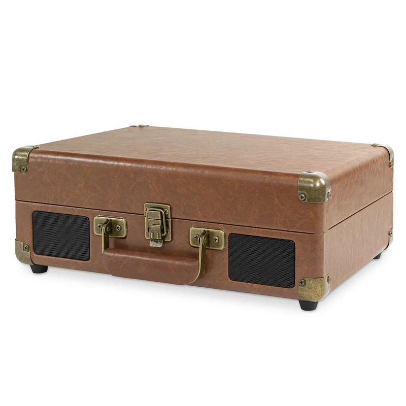 Vintage Bluetooth Suitcase Turntable