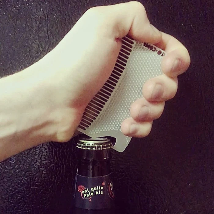 Go Comb Wallet Comb and Bottle Opener