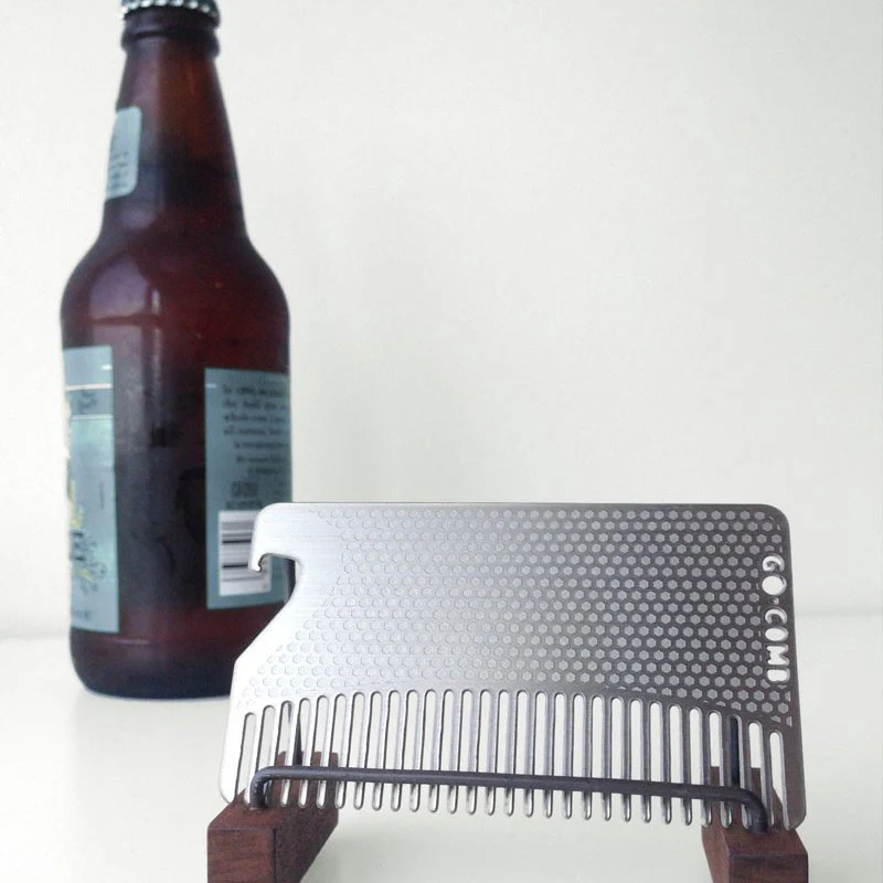 Go Comb Wallet Comb and Bottle Opener